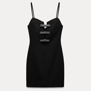 LAST ONE!!! ZARA SPARKLY BOW SHORT DRESS